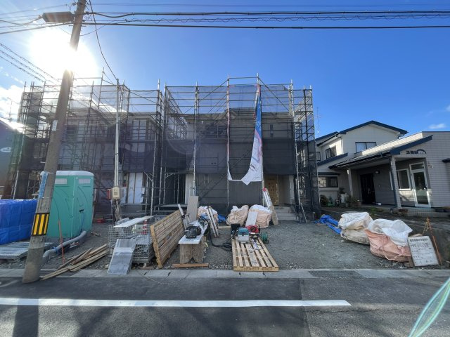 クレイドルガーデン八戸市江陽第8　1号棟の外観