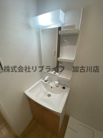 アプローズ加古川の洗面所