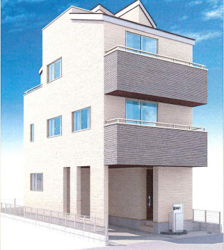 【外観パース】 | 江東区北砂１丁目の新築戸建