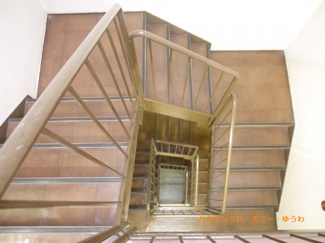 【その他共用部分】 | エレベーターは、ありませんが、清廉された共用階段があります！