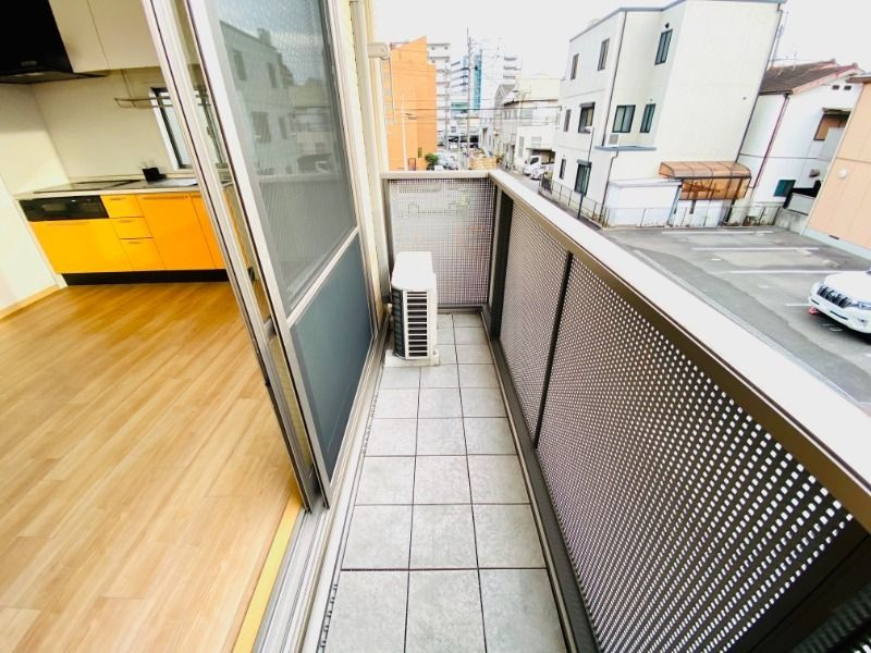 エントピアヤダⅢのバルコニー