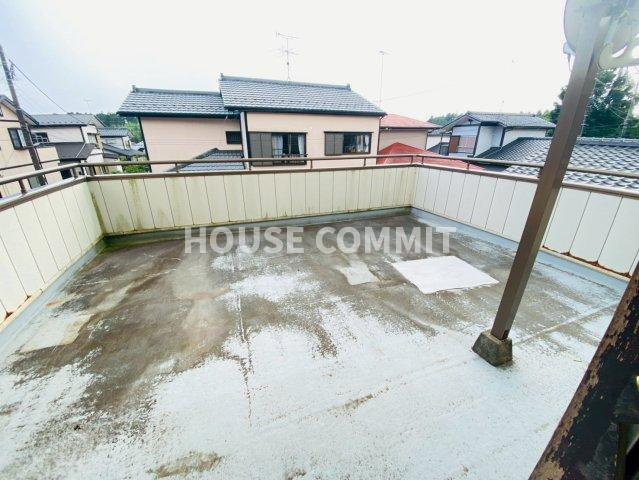 南平台　中古戸建のバルコニー