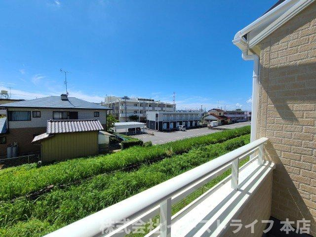 【新築戸建】　いわき市小名浜燈籠原第1 全10棟　長期優良住宅の展望|10号棟のインナーバルコニーからの眺望です