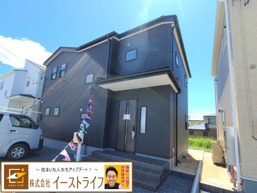 【新築戸建】　いわき市小名浜燈籠原第1 全10棟　長期優良住宅の外観|9号棟外観写真