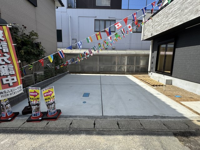 流山市西平井新築戸建（西平井1008）の駐車場|駐車スペース・並列2台駐車可