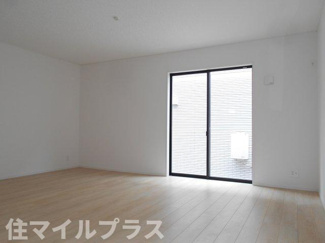 【居間・リビング】 | 福島市松川町沼袋新築一戸建て2棟 | 使いやすい居間です