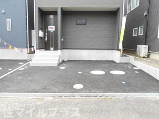 【駐車場】 | 福島市松川町沼袋新築一戸建て2棟 | 駐車スペースもあります