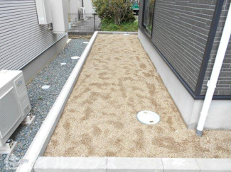 【庭】 | 福島市松川町沼袋新築一戸建て2棟 | お庭で自由な時間を過ごせます