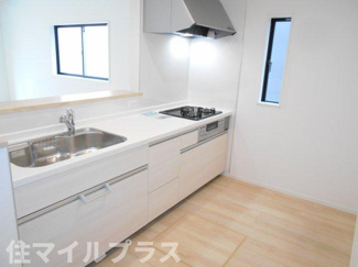 【キッチン】 | 福島市松川町沼袋新築一戸建て2棟 | キッチンです