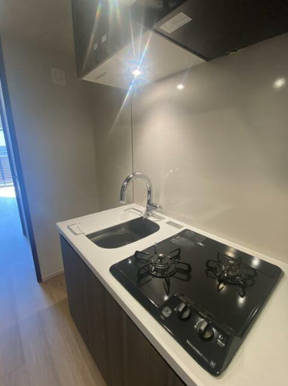 ガリシアレジデンス松陰神社　デザイナーズ　築浅　分譲賃貸　駅近のキッチン