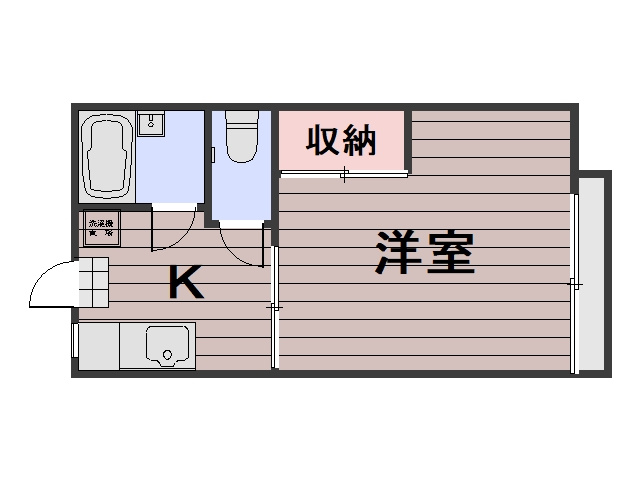 シティハウスＫの間取り