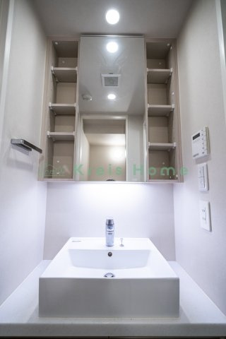 パークアクシス浅草橋Ⅱの独立洗面台