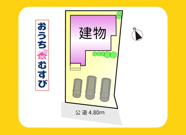 春日井市岩野町第2(全1棟)の区画図