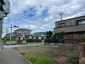 【外観】 | 藤代駅徒歩8分の好立地！建築条件なしの南西角地！