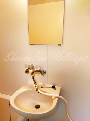 【洗面所】 | スクイレル極楽寺 | 清潔感のある洗面♪