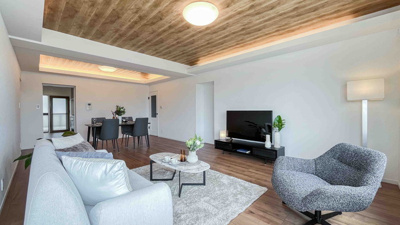 【居間・リビング】 | マンション雪谷テラス