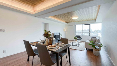 【居間・リビング】 | マンション雪谷テラス