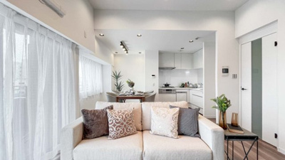 【居間・リビング】 | ステイツ三鷹ヴェルパセオ | ゆったり過ごせるリビングです