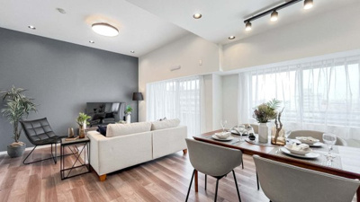 【居間・リビング】 | ステイツ三鷹ヴェルパセオ | おしゃれな居間です