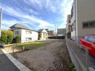 【前面道路含む現地写真】 | 2025年10月2日撮影
現在道路舗装前です。