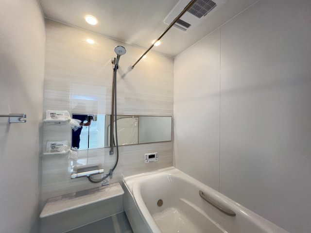 磯城郡田原本町秦庄の浴室|のびのび入浴できる1坪タイプシステムバス