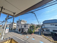バルコニーからの景色です♪