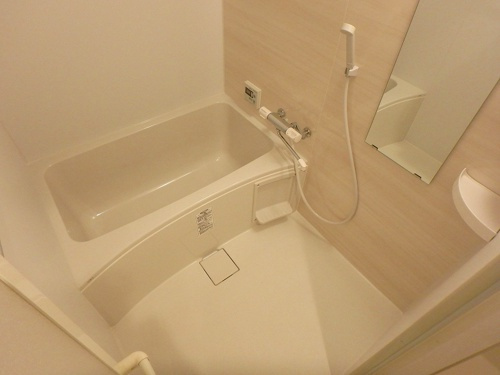 熊本市中央区新大江１丁目のアパートの浴室