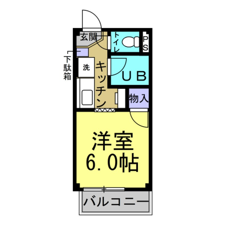 サープラスワン東郷の間取り