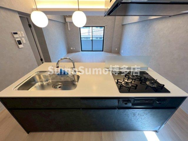 Re+Nudgeone.大橋のキッチン|きれいなキッチンです