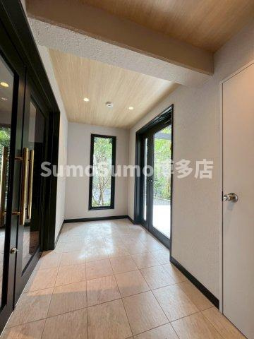 Re+Nudgeone.大橋のロビー|落ち着いたロビーです