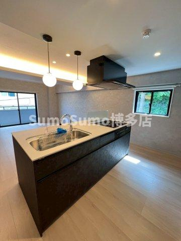 Re+Nudgeone.大橋のキッチン|キッチンでお料理をお楽しみください