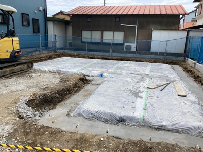 【前面道路含む現地写真】 | リーブルガーデン東近江市東沖野５丁目２期 | 前面道路含む現地写真