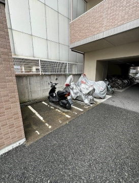 カルム千昇のその他共用部分|バイク置場