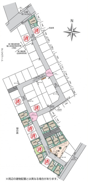 【2号棟　区画図】