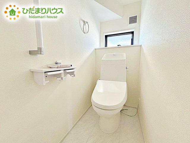 【トイレ】 | 水戸見川12期　新築戸建　1号棟 | トイレは1F、2F共に完備！取り合いになることがありませんね(^^)/