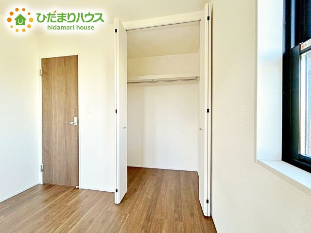 【収納】 | 水戸見川12期　新築戸建　1号棟 | クローゼットタイプの収納は荷物がどこにあるかすぐに見つかります！