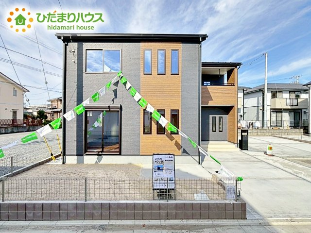 【外観】 | 水戸見川12期　新築戸建　1号棟 | 是非一度、ご家族そろってご内覧ください♪