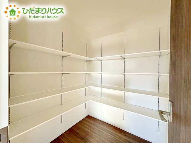 【収納】 | 水戸見川12期　新築戸建　1号棟 | 備え付け収納で、スッキリお片付け！