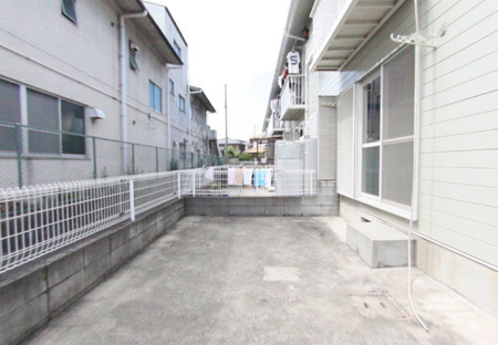 ルネパーク岸和田のバルコニー|陽当たり良好なバルコニーです