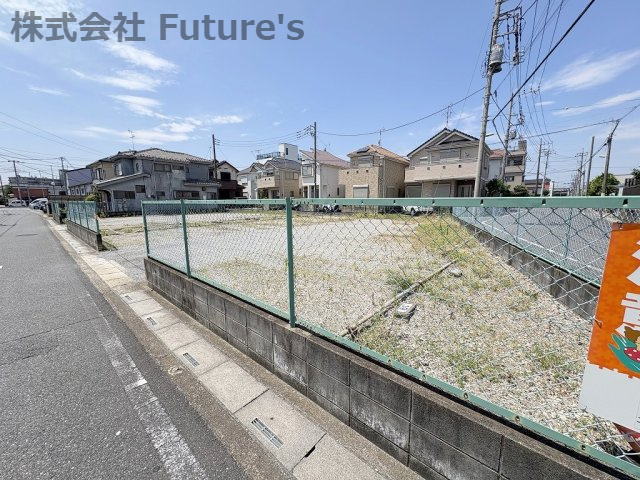 三郷市戸ケ崎1丁目　建築条件無し売地　全4区画　4号地の外観|現地の写真になります。