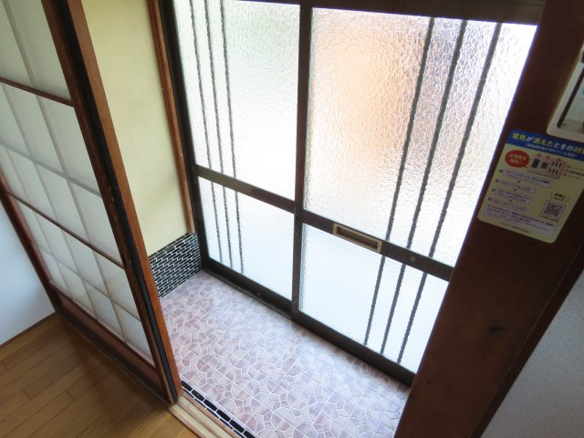 アイ立岩のバルコニー