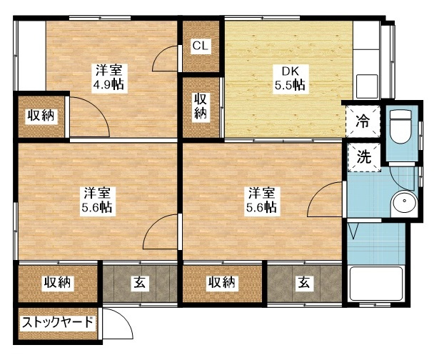 アイ立岩の間取り