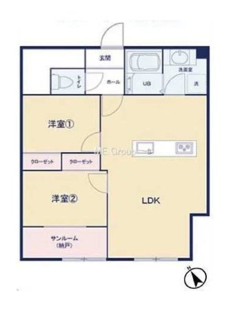 【間取り】 | ハイライフ横浜