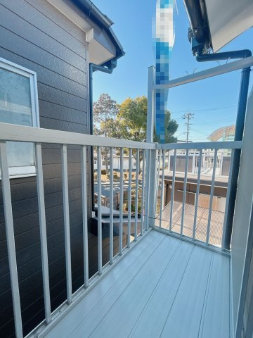 岡崎市日名本町のバルコニー