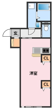 モアナコート南流山の間取り