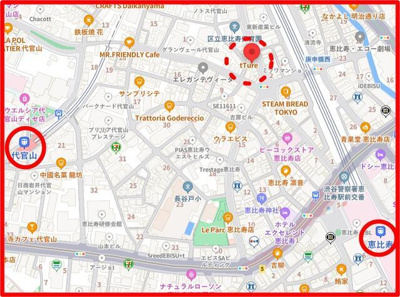 【地図】 | ＡＣＮ恵比寿西ビル |  