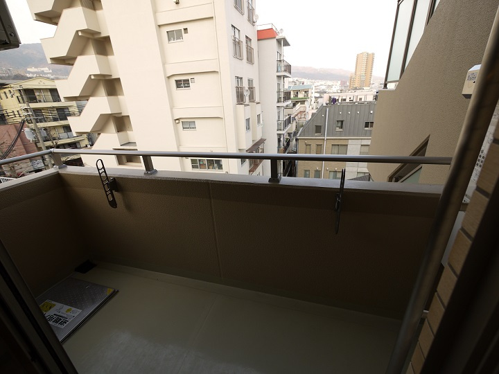 六甲壱番館のバルコニー|バルコニーがあります
