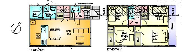 【内覧動画公開中！】調布市深大寺東町１丁目 京王線 つつじヶ丘駅 新築戸建の間取り