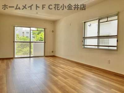 【寝室】 | エステート上水本町６号棟 | 開放的な寝室です