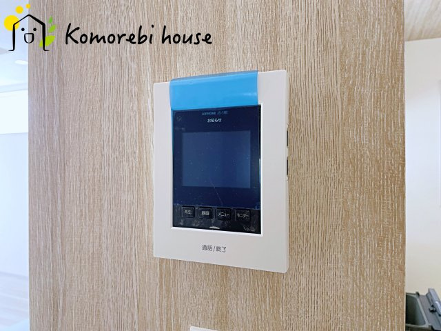 上尾市井戸木1丁目　2期　新築一戸建て　ブルーミングガーデン　01の設備|来客時も画面で確認できる安心のTVモニターフォン。録画機能も付いているの安心。忙しい毎日をしっかりサポートします。															